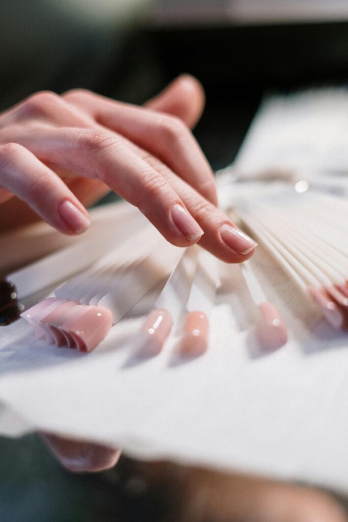 Guests enjoy premium manicure services at Tipp Nails & Spa, a trusted nail salon W Main St.